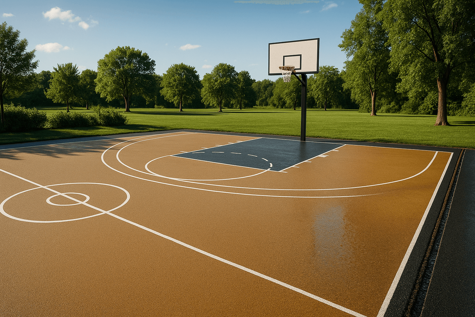 Flexipave Basketball Court